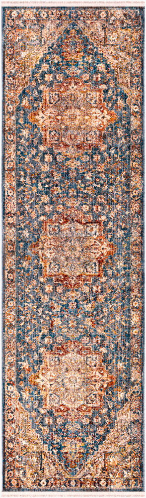 Ephesians Machine Woven Rug, by Surya, 9'0.27" length x 2'7.5" width