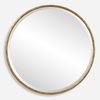 Sutton Aged Gold Round Mirror thumbnail 0