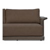 Meredith Outdoor Sofa Brown, Sofas & Sectional by Moe's Home, 90.55" width x 30" height x 38.43" depth thumbnail 5