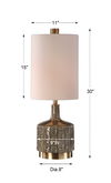 Darrin Gray Table Lamp thumbnail 2