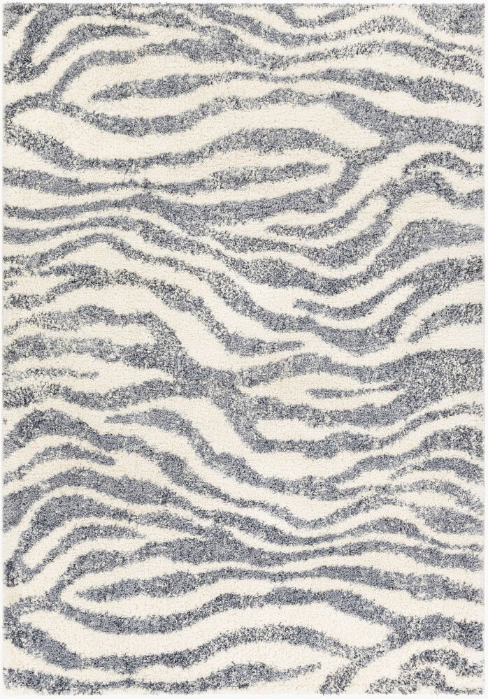 Puffy Shag Machine Woven Rug large image 