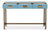 Gideon Shagreen Console, Chambray Blue thumbnail 8