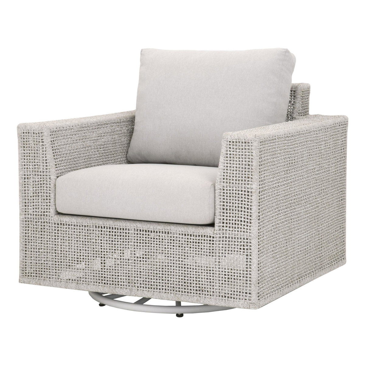 Tropez Outdoor Swivel Rocker Sofa Chair, Seating by Essentials for Living, 36.5" width x 35" height x 35" depth View 2