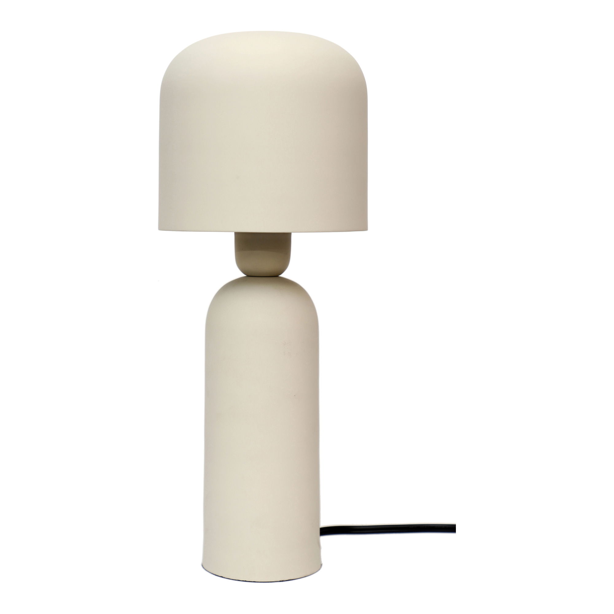 Echo Lamp Cream, Table Lamp by Moe's Home, 6" width x 15.5" height x 6" depth View 1