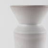 Esme  Whitewashed Ceramic Vase, by Mercana, 4.53" length x 4.53" width x 10.43" height thumbnail 7