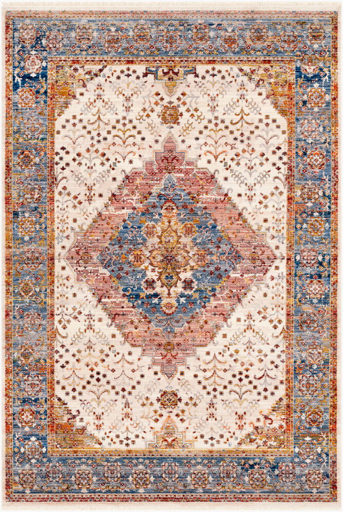 Ephesians Machine Woven Rug, by Surya, 1'3.75" length x 1'3.75" width