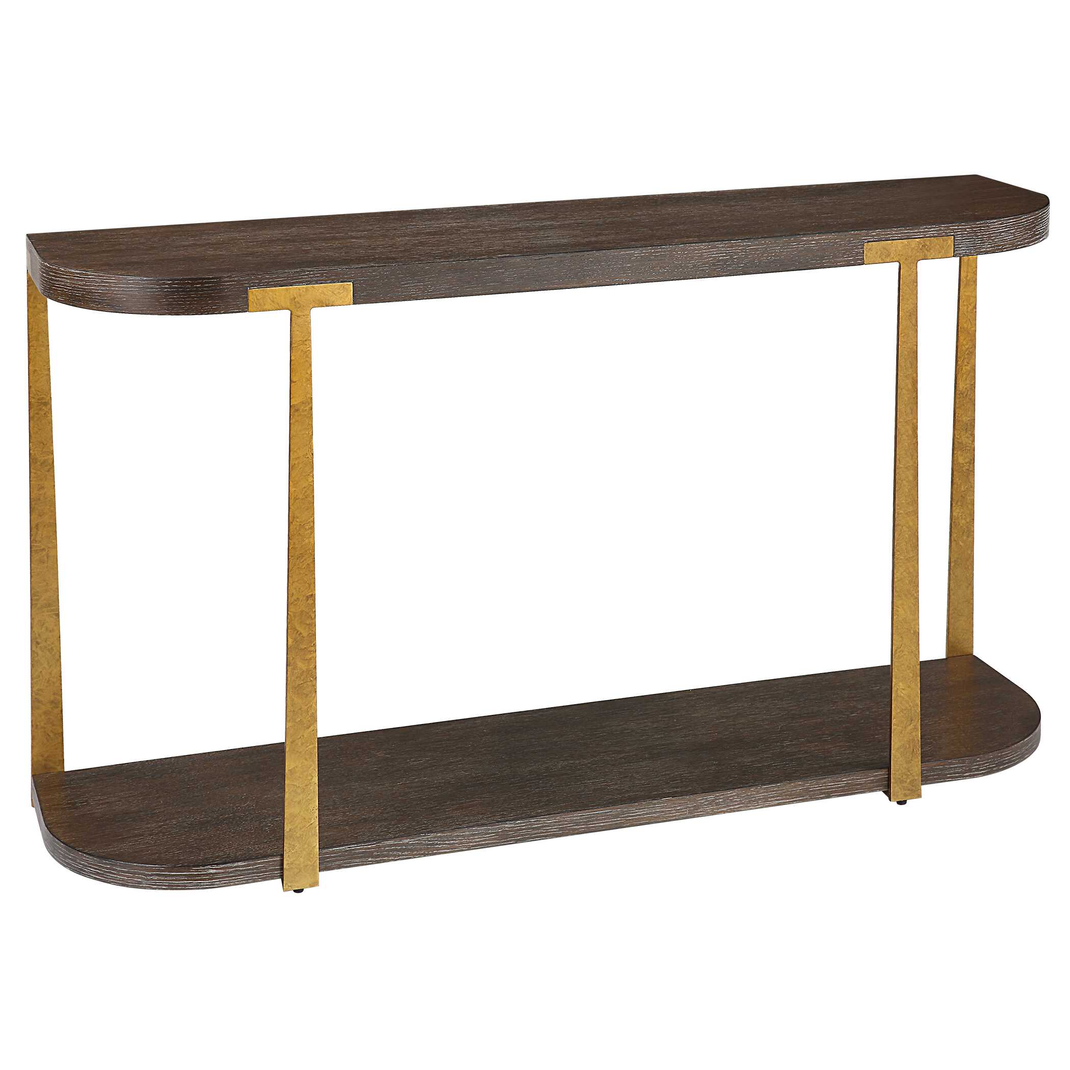 Palisade Wood Console Table, Furniture by Uttermost, 54" width x 30" height x 14" depth View 6