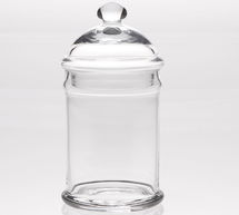 Online Designer Other Classic Glass Bathroom Canister, Large