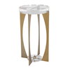 Kolkata Brass Accent Table, Side & End Table by Uttermost, 13.75" width x 24" height x 13.75" depth thumbnail 4