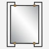 Ivey Rectangle Industrial Mirror thumbnail 0