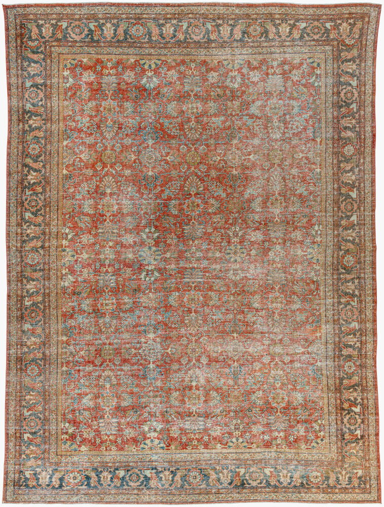Antique One of a Kind Handmade Rug, by Surya, 13'6" length x 10'3" width