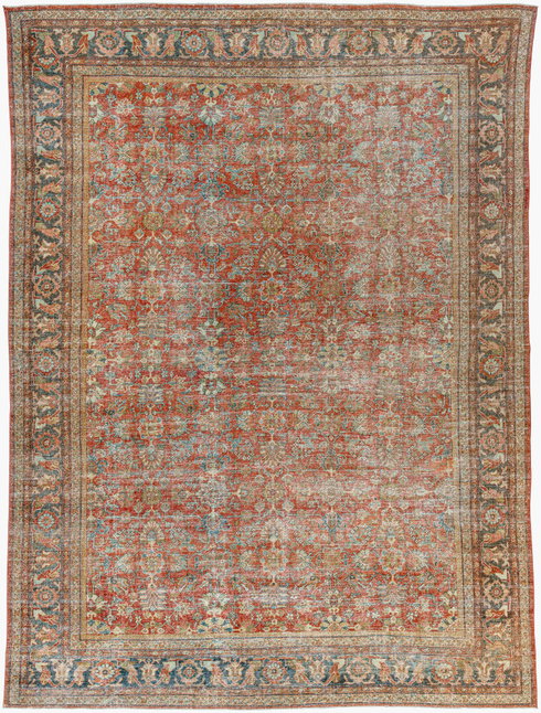 Antique One of a Kind Handmade Rug