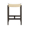 Leif counter height stool, Caviar, Counter & Bar Stool by Greenington, 18.26" length x 16" width x 26" height thumbnail 2