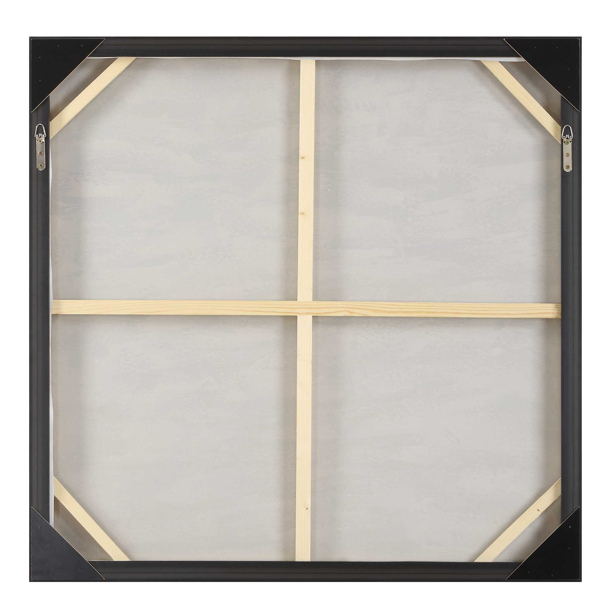 Blissful Hand Painted Abstract Art, Painting by Uttermost, 42.75" width x 42.75" height x 2.25" depth View 9