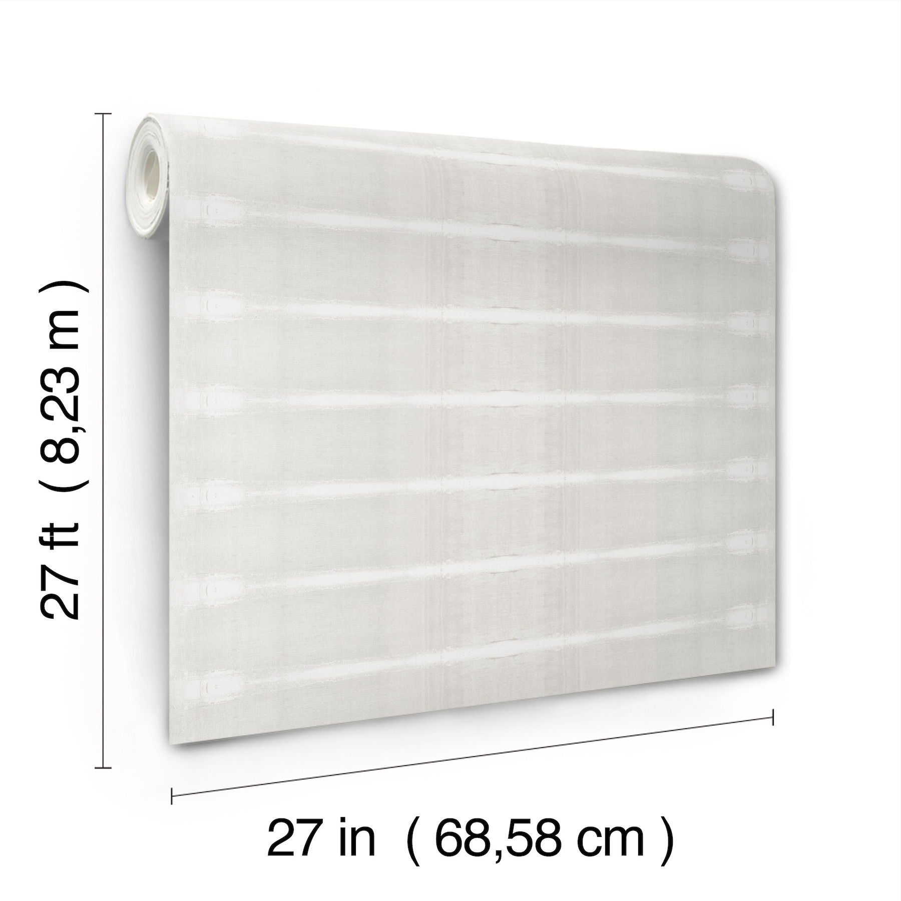 Resound Greystone Wallpaper, by York Wall, 27' length x 2'3" width x 0.02" depth View 7