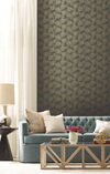 Grandeur Gold Metallic Wallpaper, by York Wall, 27' length x 2'3" width x 0.02" depth thumbnail 2