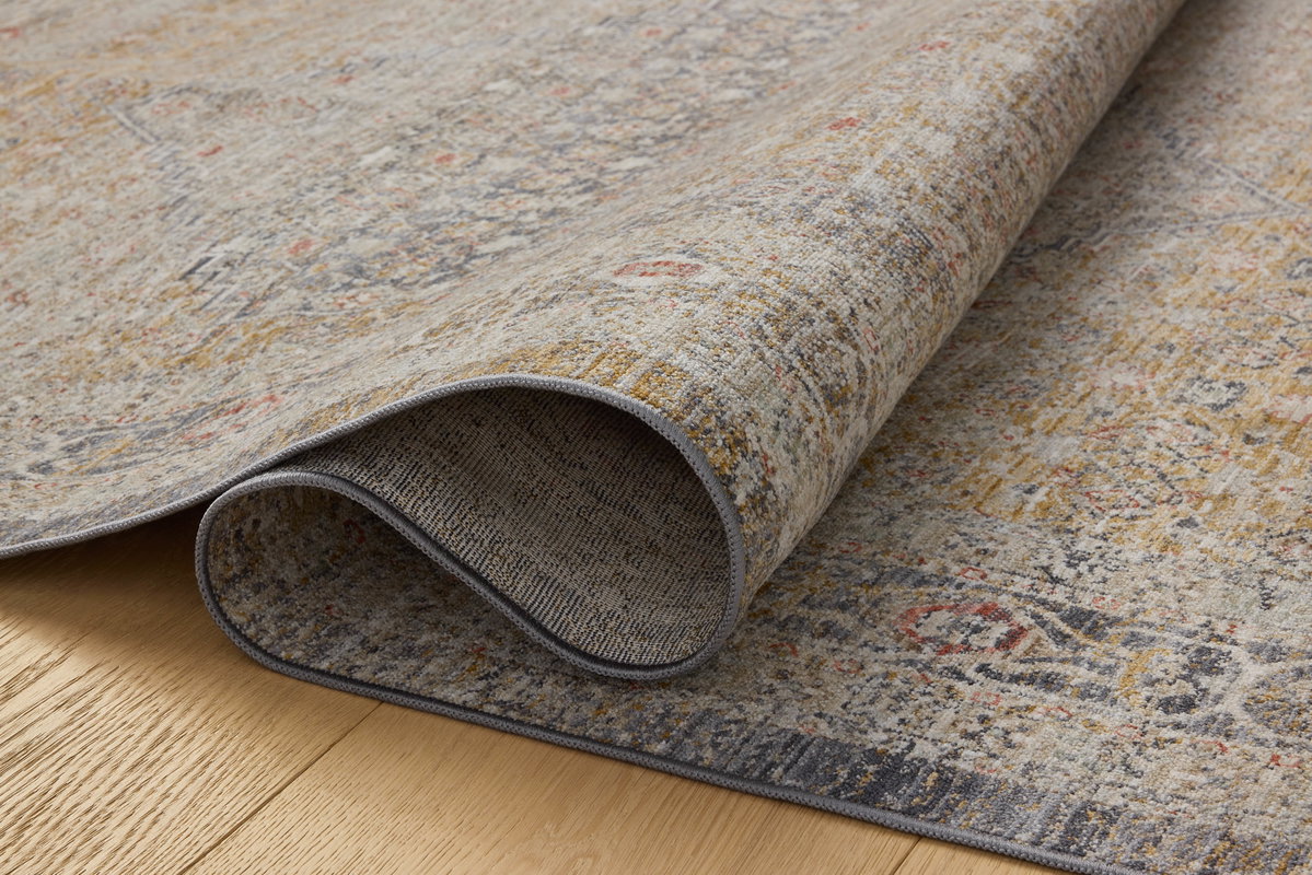 Chris Loves Julia x Loloi Ida Rug, 1'6" length x 1'6" width View 4