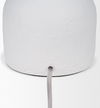 Everly   White Cement with Beige Shade Table Lamp, by Mercana, 15" length x 15" width x 27.5" height thumbnail 9