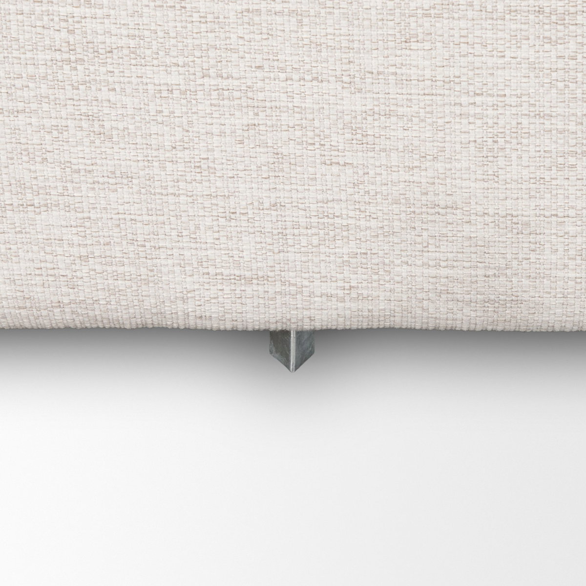 Halston Large Ottoman Oatmeal Performance Fabric, Sectional Sofa by Mercana, 38.5" length x 38.5" width x 19" height View 11