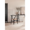 Ventana Dining Chair Black And Natural - Set Of Two, by Moe's Home, 19.5" width x 31" height x 16.5" depth thumbnail 8