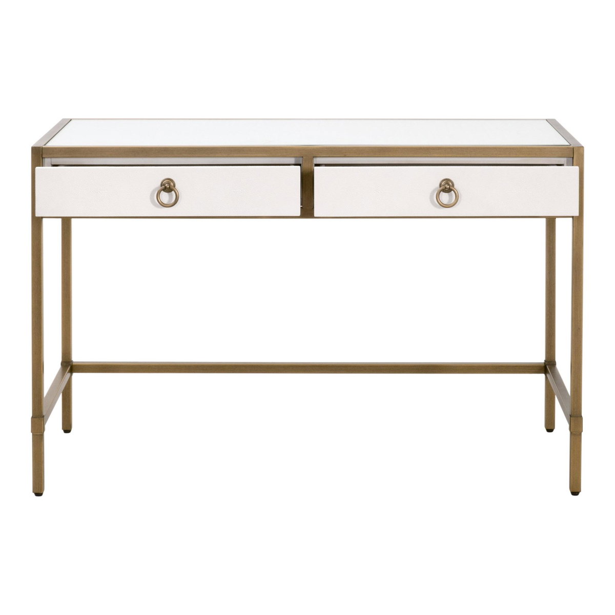 Strand Shagreen Desk, by Essentials for Living, 49" width x 31.5" height x 24" depth View 2