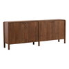 Reiko Sideboard Brown, Sideboards & Buffet by Dovetail, 86" width x 33" height x 16" depth thumbnail 1