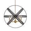 Spherical 5 Light Pendant, by Uttermost, 27.75" width x 27.5" height x 27.75" depth thumbnail 6