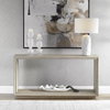 Prism Light Oak Console Table, by Uttermost, 60" width x 30" height x 14" depth thumbnail 2