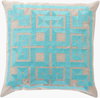 Gramercy Accent Pillow, Decorative Pillow by Surya, 18" length x 18" width thumbnail