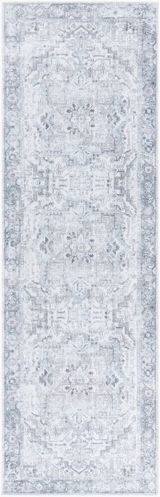 Embrace Machine Woven Rug, by Surya, 7'10.49" length x 2'7.5" width