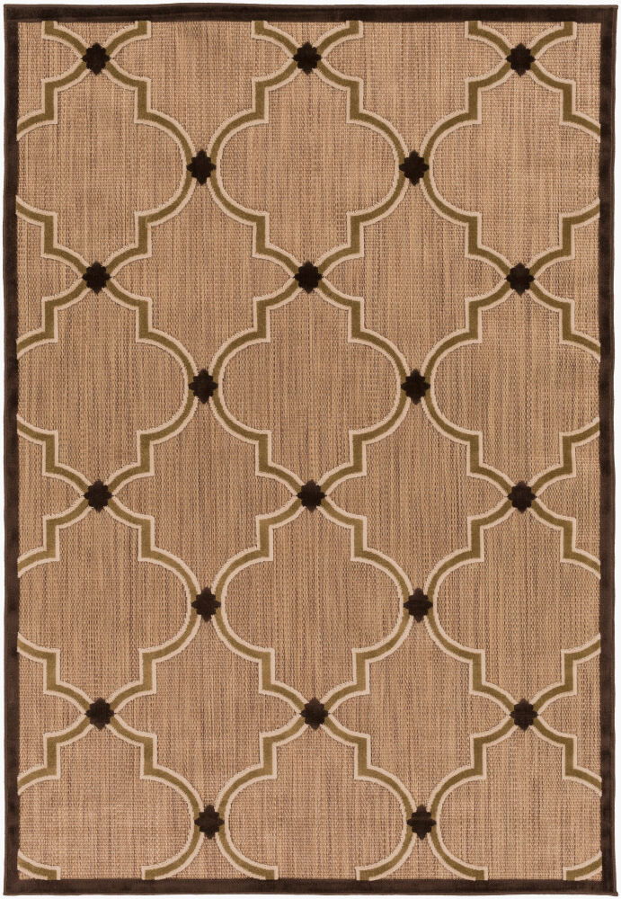 Portera Machine Woven Rug, by Surya, 1'6.11" length x 1'6.11" width