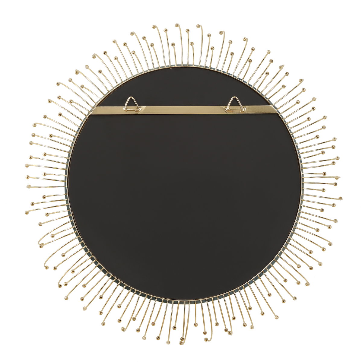 Aga Round Gold Mirror, by Uttermost, 31" width x 31" height x 5.5" depth View 7