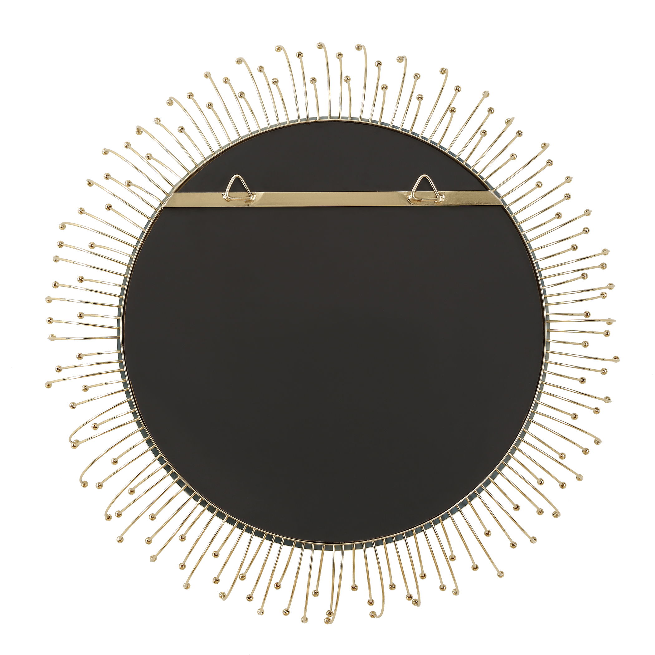 Aga Round Gold Mirror large image 