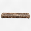 Marble Tray Crest, Decorative Tray by Uttermost, 18.87" width x 1.37" height x 7" depth thumbnail 1
