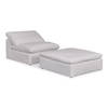 Terra Condo Chair Cream White, Accent Chair by Moe's Home, 38" width x 32" height x 38" depth thumbnail 8