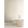 Grasscloth White Wallpaper, by York Wall, 33' length x 1'8.5" width x 0.02" depth thumbnail 6
