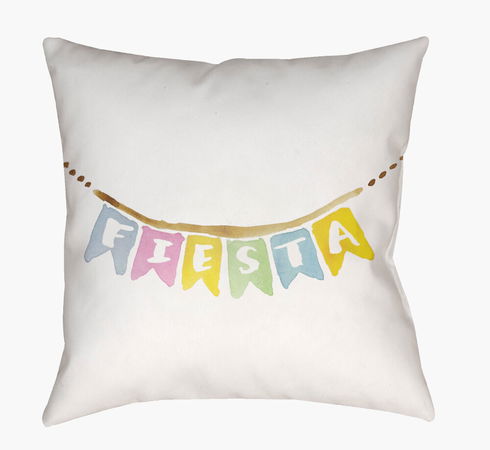 Fiesta Banner Accent Pillow