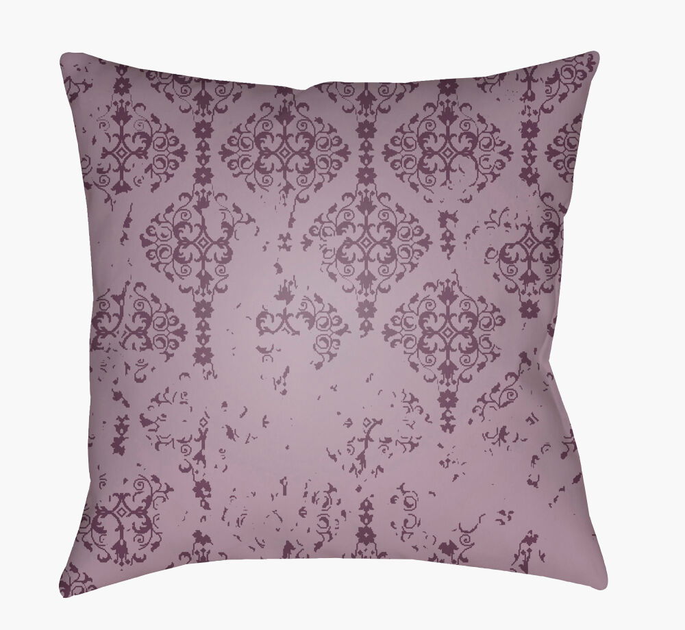 Moody Damask Accent Pillow large image 
