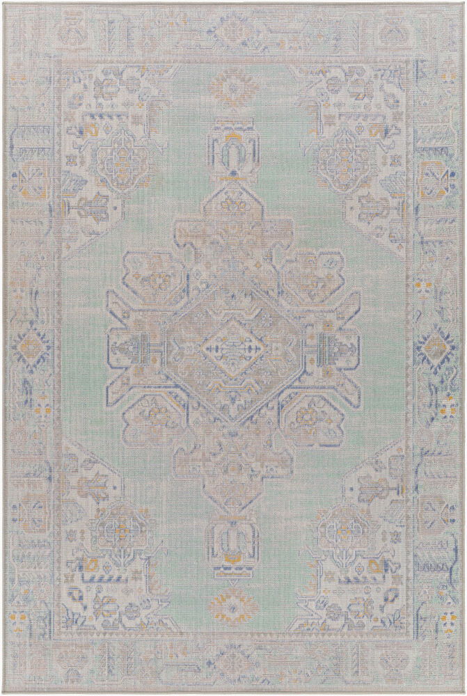 Rafetus Machine Woven Rug, by Surya, 2'11.43" length x 1'11.62" width