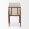 Cavett Cream Boucle Upholstered Seat with Light Brown Wood Frame Dining Chair thumbnail 7