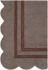 Scalloped Handmade Rug thumbnail 0
