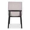 Charlie Dining Chair Beige– Set Of Two, by Moe's Home, 20.25" width x 35" height x 24.25" depth thumbnail 6