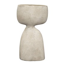 Online Designer Other Anatomy Beige 11.75'' Indoor / Outdoor Ceramic Table Vase