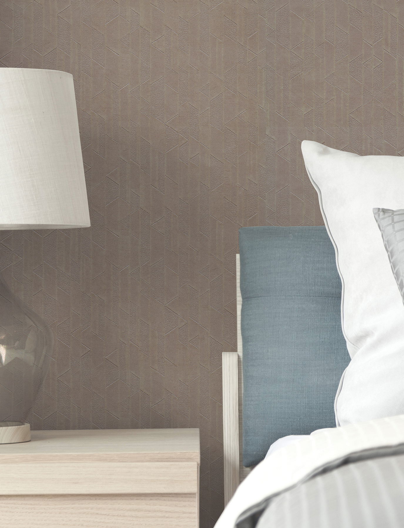 Verge Aged Bronze Wallpaper, by York Wall, 27' length x 2'3" width x 0.02" depth View 2