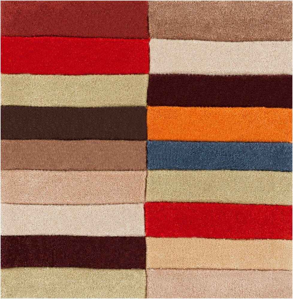 Cosmopolitan Handmade Rug, by Surya, 1'6" length x 1'6" width