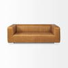 Ricciardo 82.5W Cognac Leather Three Seater Sofa, Sofas & Sectional by Mercana, 82.5" length x 38.5" width x 26.5" height thumbnail 4