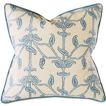 Online Designer Living Room Charlotte Moss Capri Vines Cotton Throw Pillow