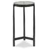 Eternity Iron & Glass Accent Table, Side & End Table by Uttermost, 12" width x 22.5" height x 12" depth thumbnail 1