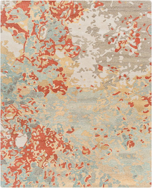 Modern Nouveau Handmade Rug