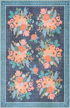 Rifle Paper Co. x Loloi Jardin Rug, 1'6" length x 1'6" width thumbnail